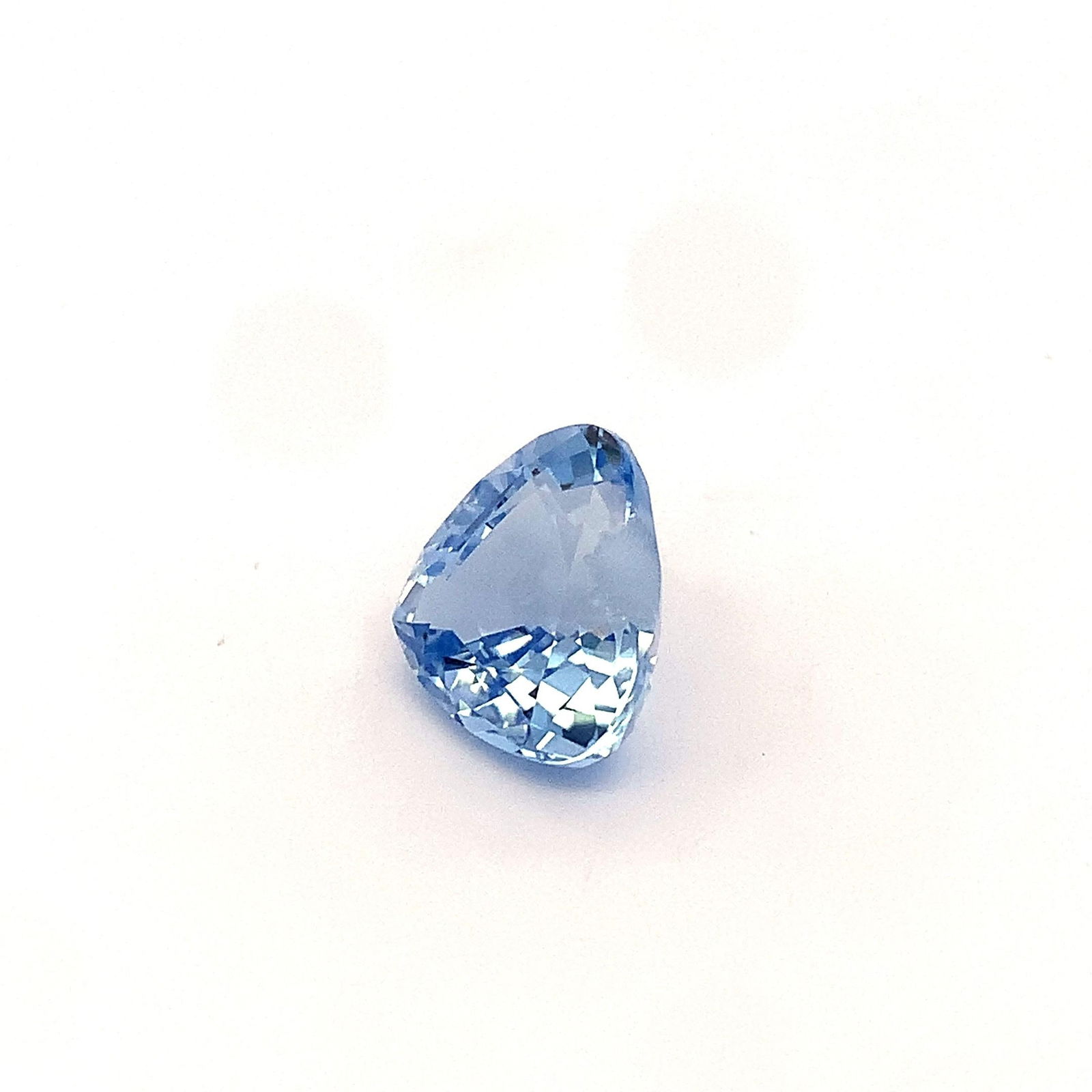 Heart Shape Natural Faceted Aquamarine Gemstone For Jewelry - 10.28 Carat - 3