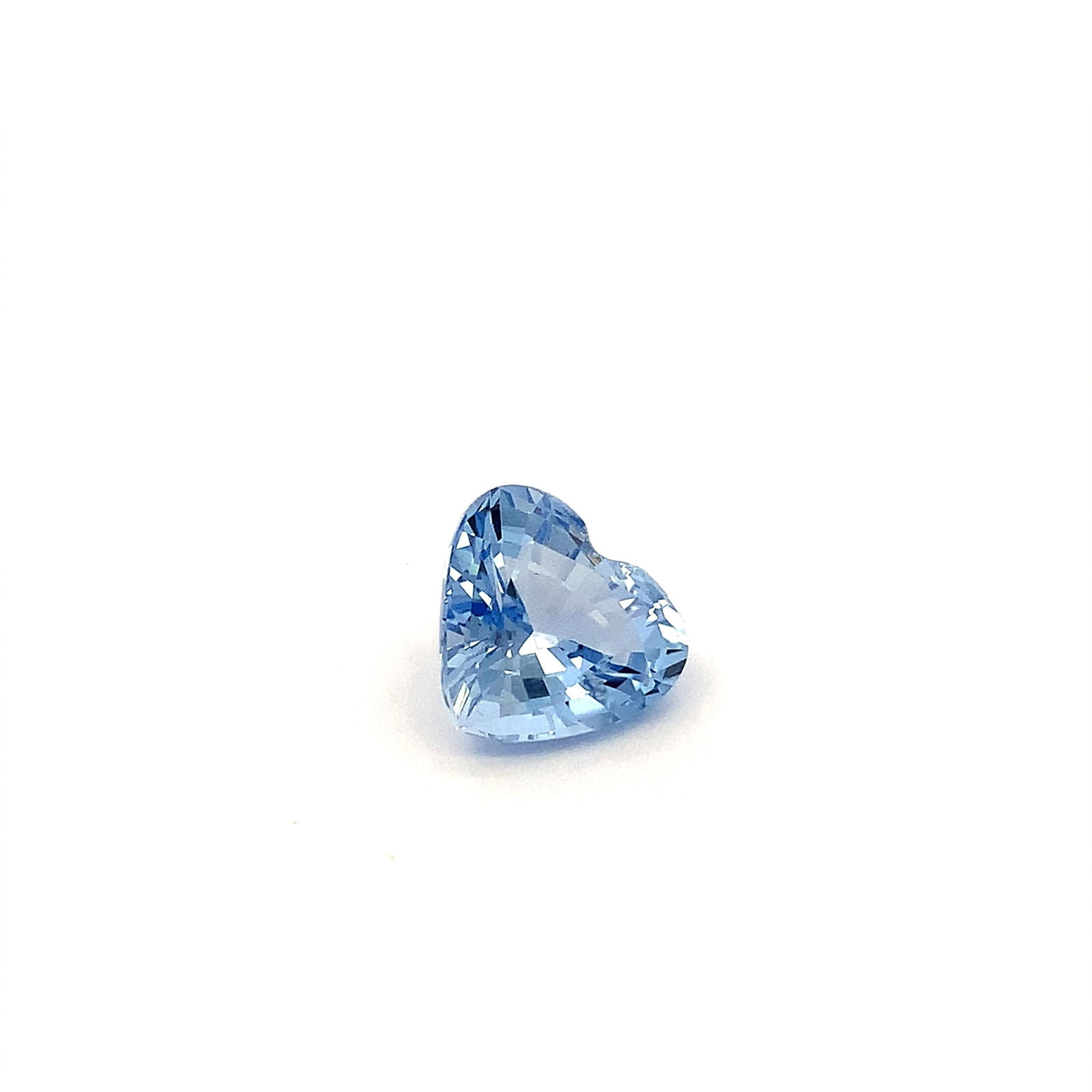 Heart Shape Natural Faceted Aquamarine Gemstone For Jewelry - 10.28 Carat - 7