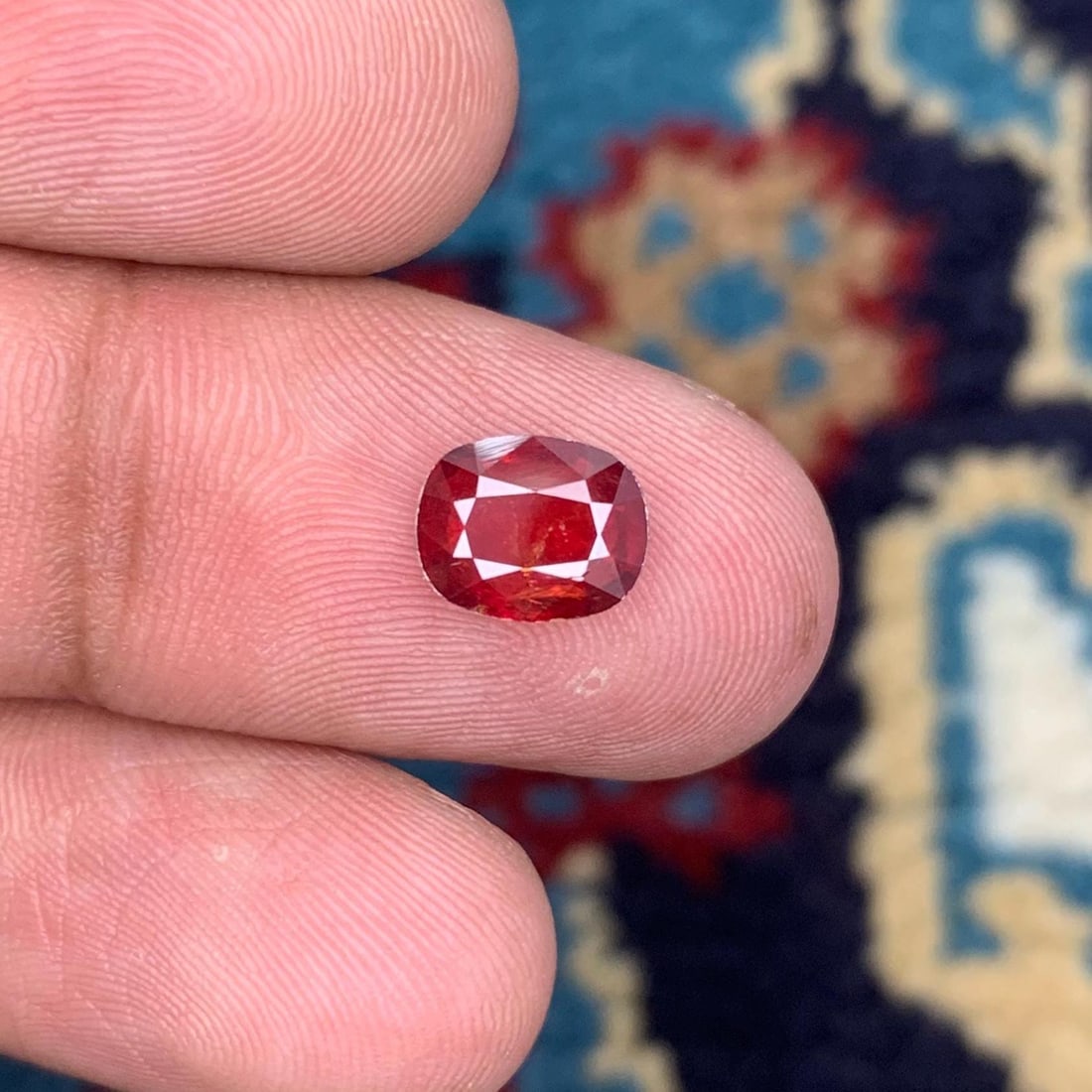 Reddish Brown Tantalite Gemstone: 1.90 Carat Cushion Cut, Afghanistan: Title: Reddish Brown Tantalite Gemstone: 1.90 Carat Cushion Cut, Afghanistan Description: Materials: Cut, Gemstone, Loosegemstone, cushion cut stone, Tantalite, Tantalite cut stone, Faceted stone Cara