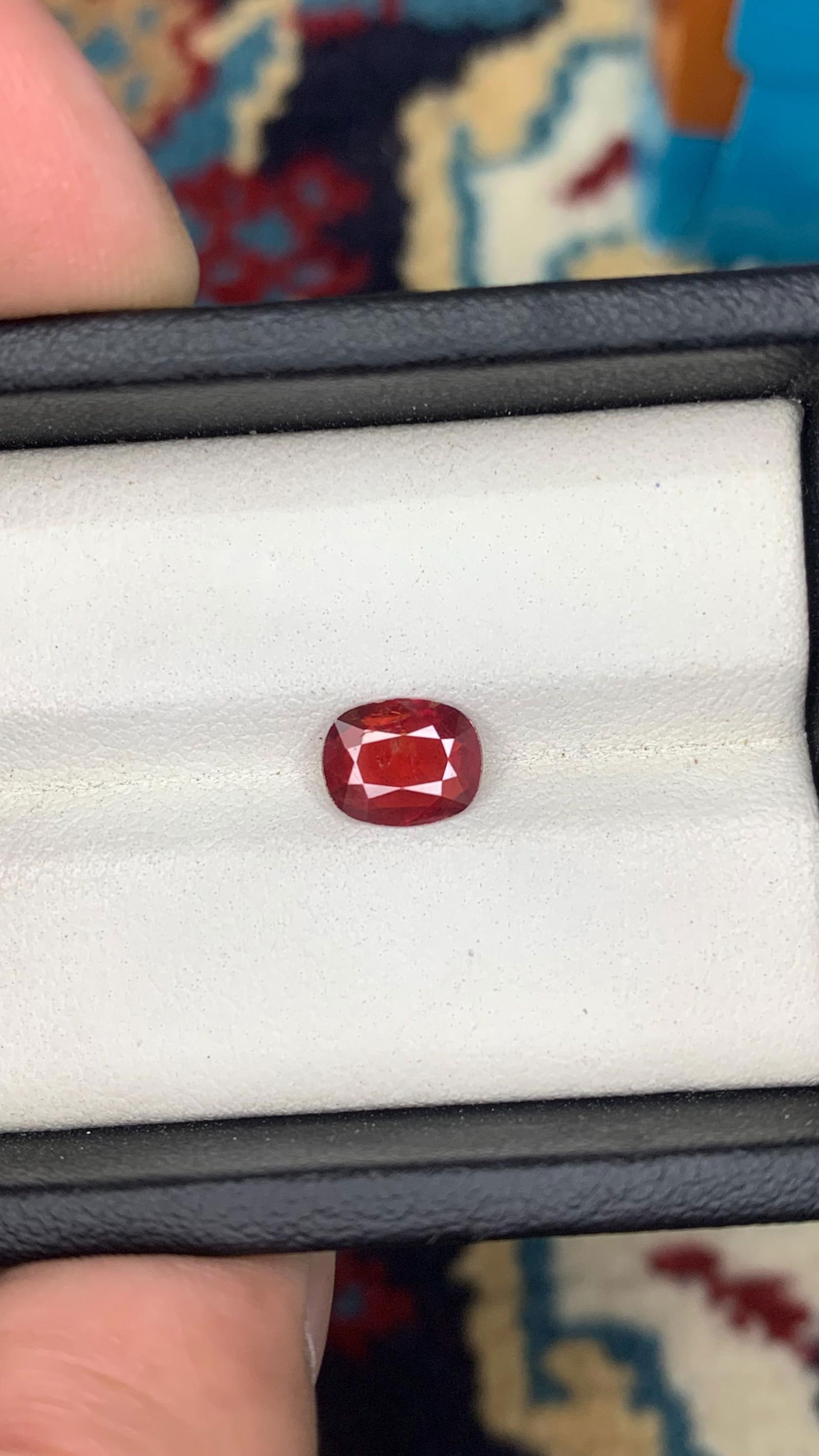 Reddish Brown Tantalite Gemstone: 1.90 Carat Cushion Cut, Afghanistan - 2