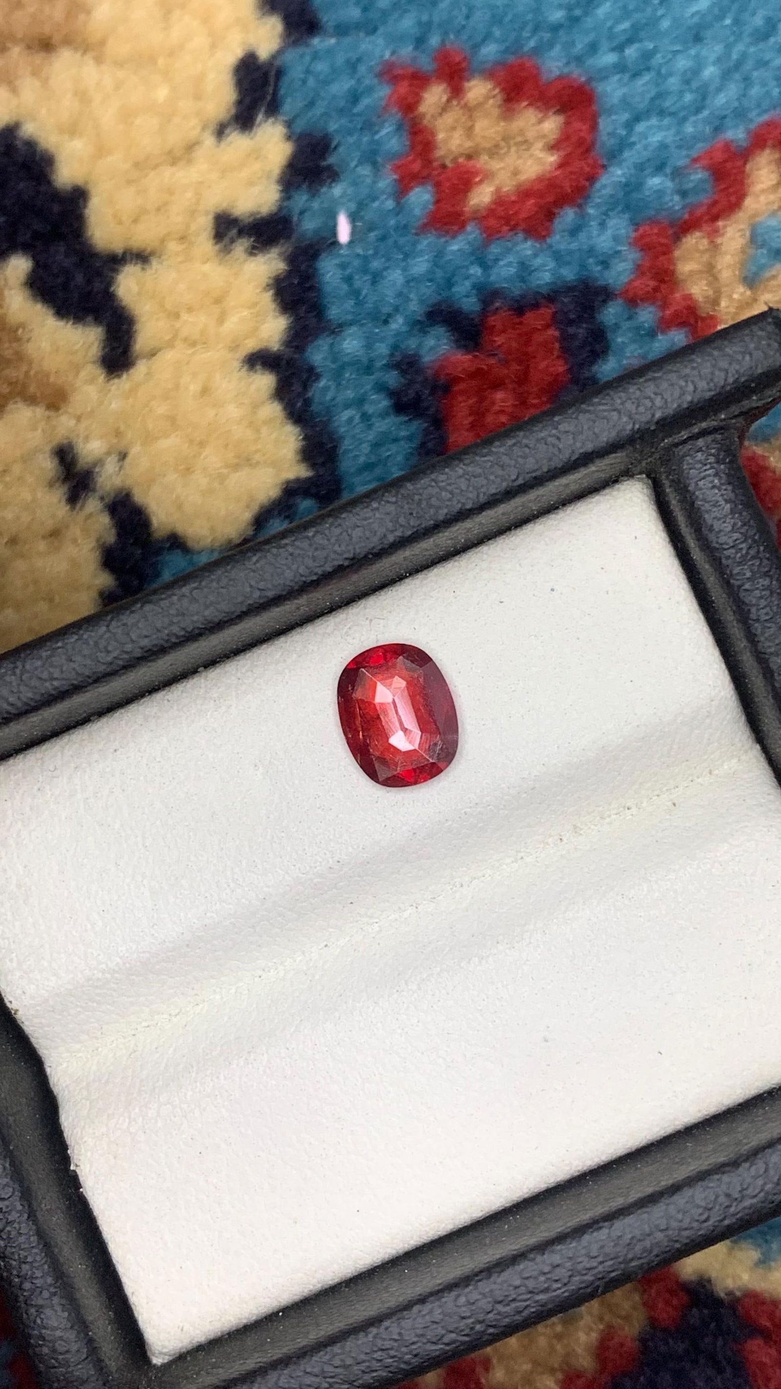 Reddish Brown Tantalite Gemstone: 1.90 Carat Cushion Cut, Afghanistan - 4