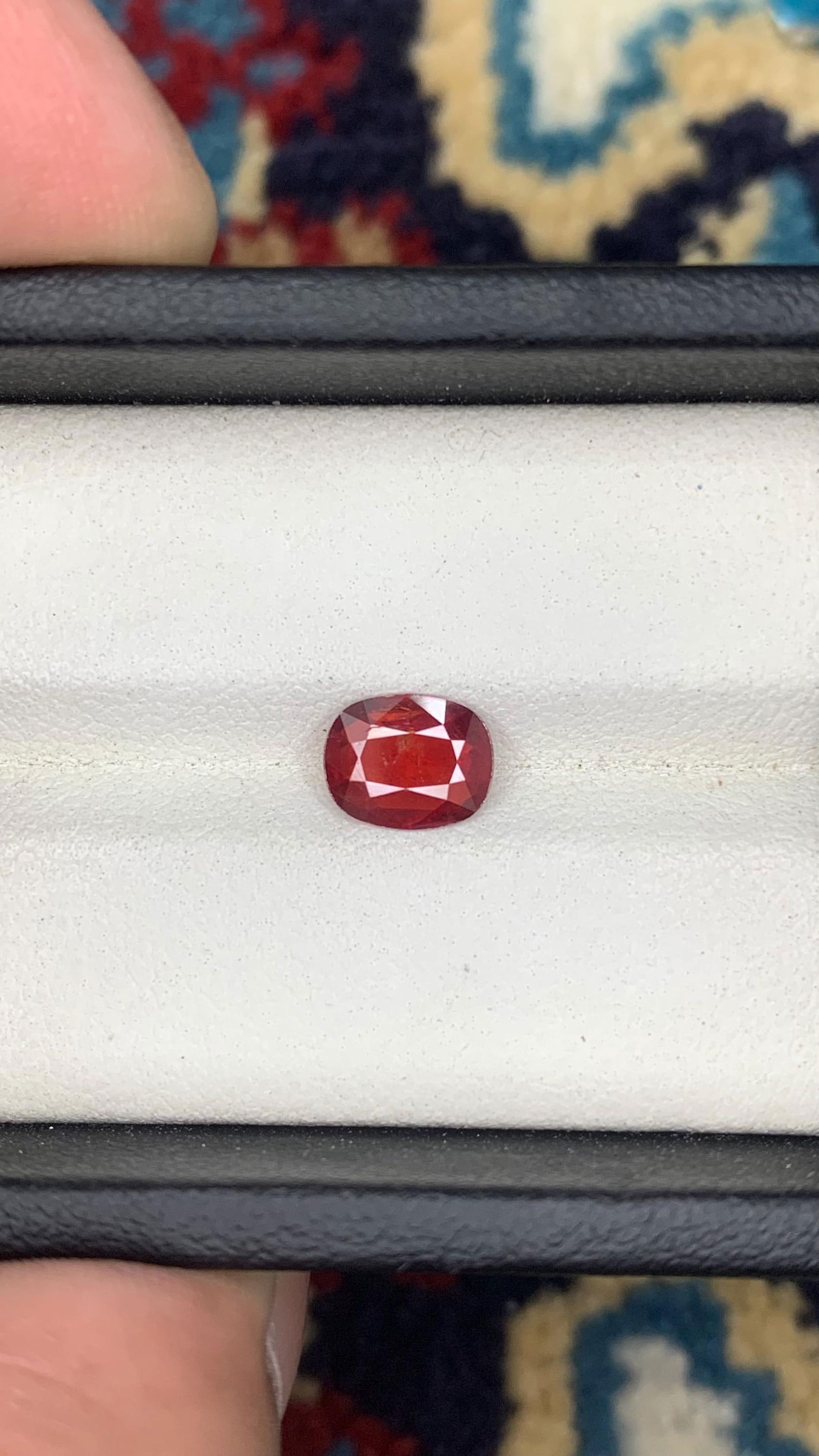 Reddish Brown Tantalite Gemstone: 1.90 Carat Cushion Cut, Afghanistan - 6