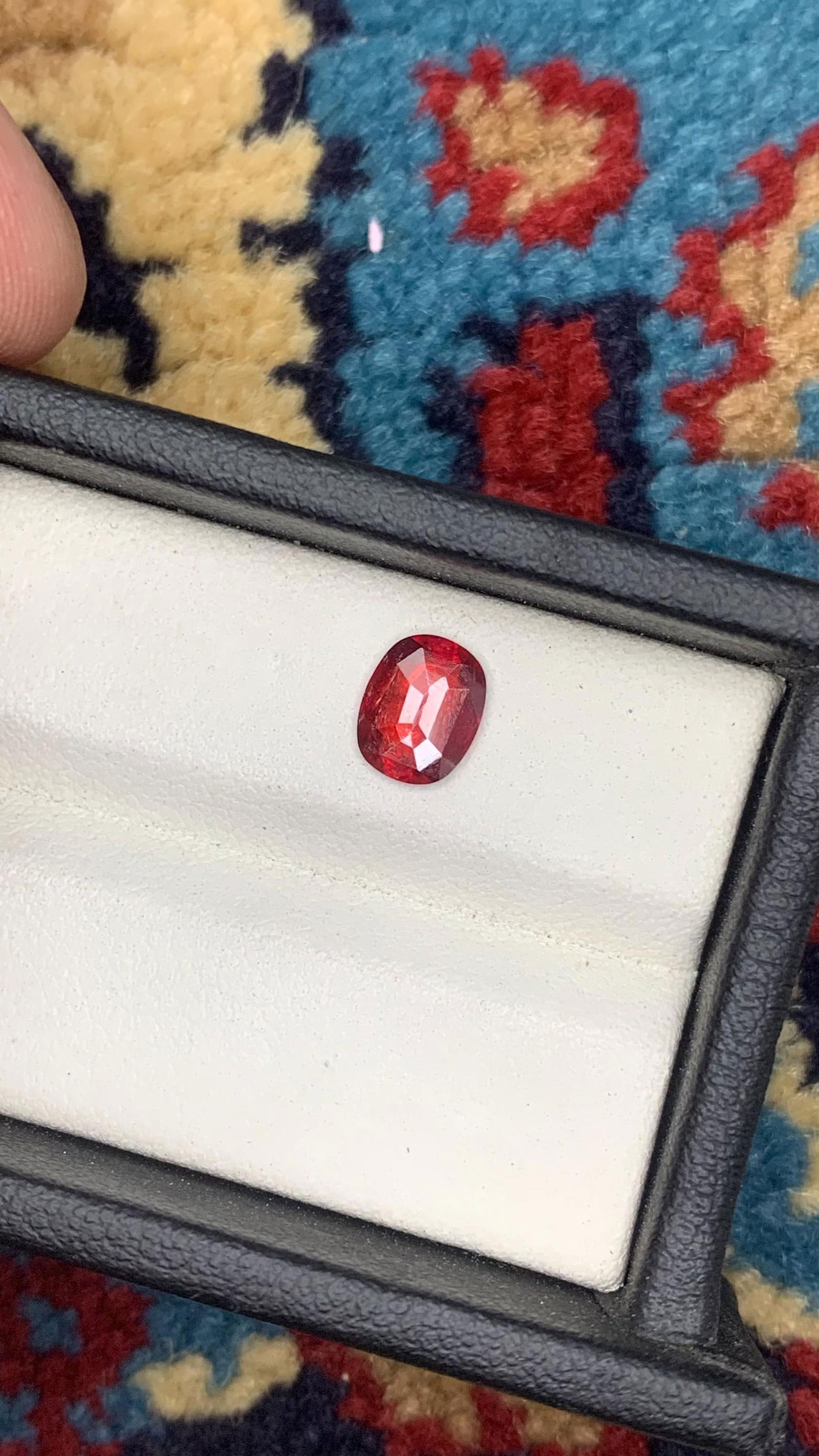 Reddish Brown Tantalite Gemstone: 1.90 Carat Cushion Cut, Afghanistan - 8