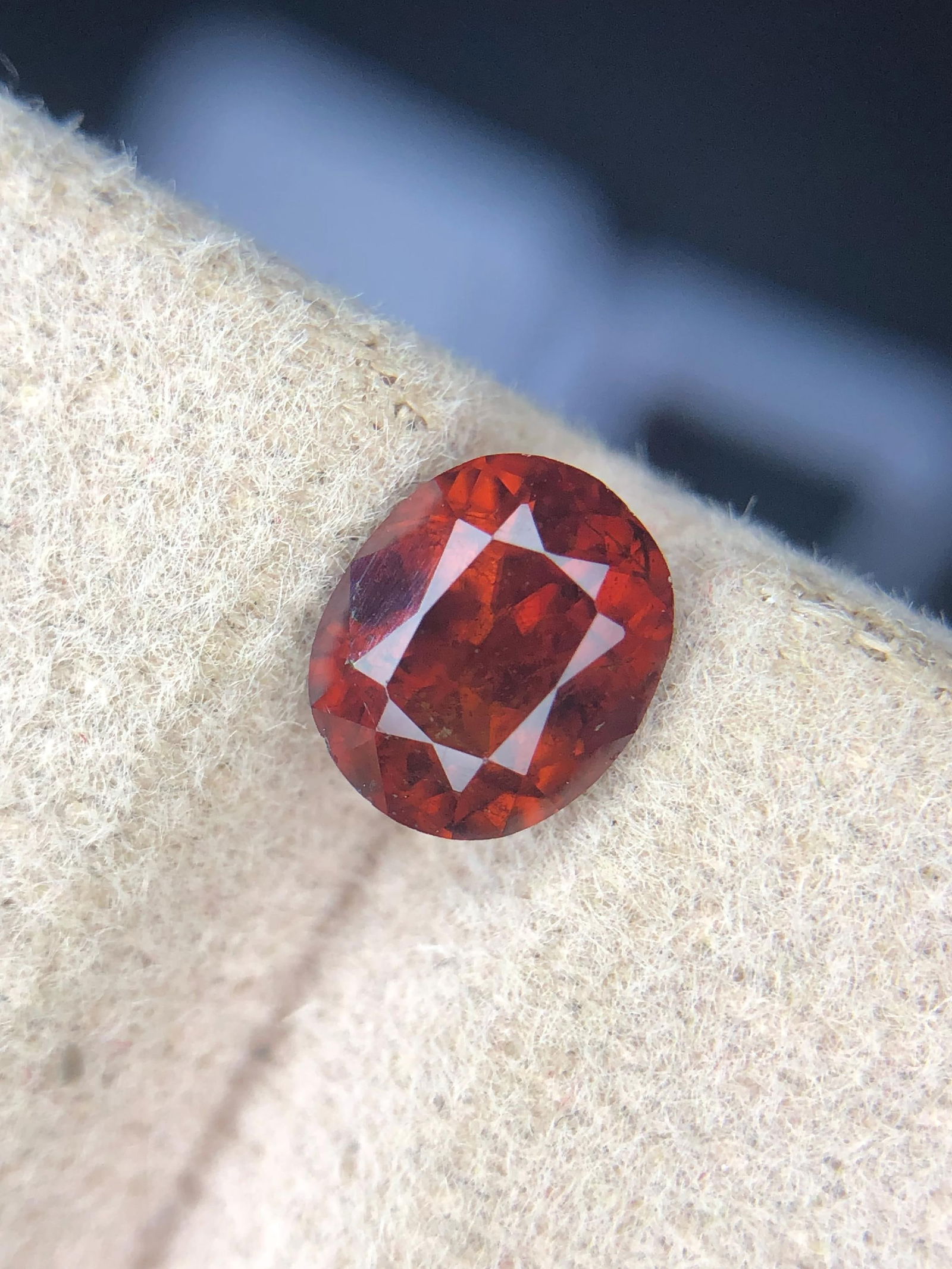 Rare Bastnasite Gemstone – 1.50 Carat Oval Cut, Zagi Mine - 5