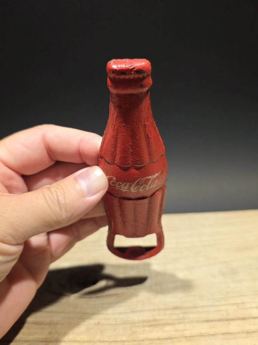 Cast Iron Coca Cola Bottle Opener - 14
