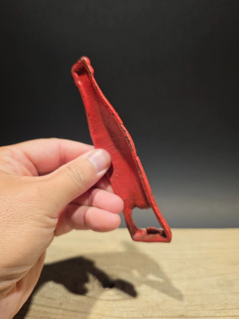 Cast Iron Coca Cola Bottle Opener - 6