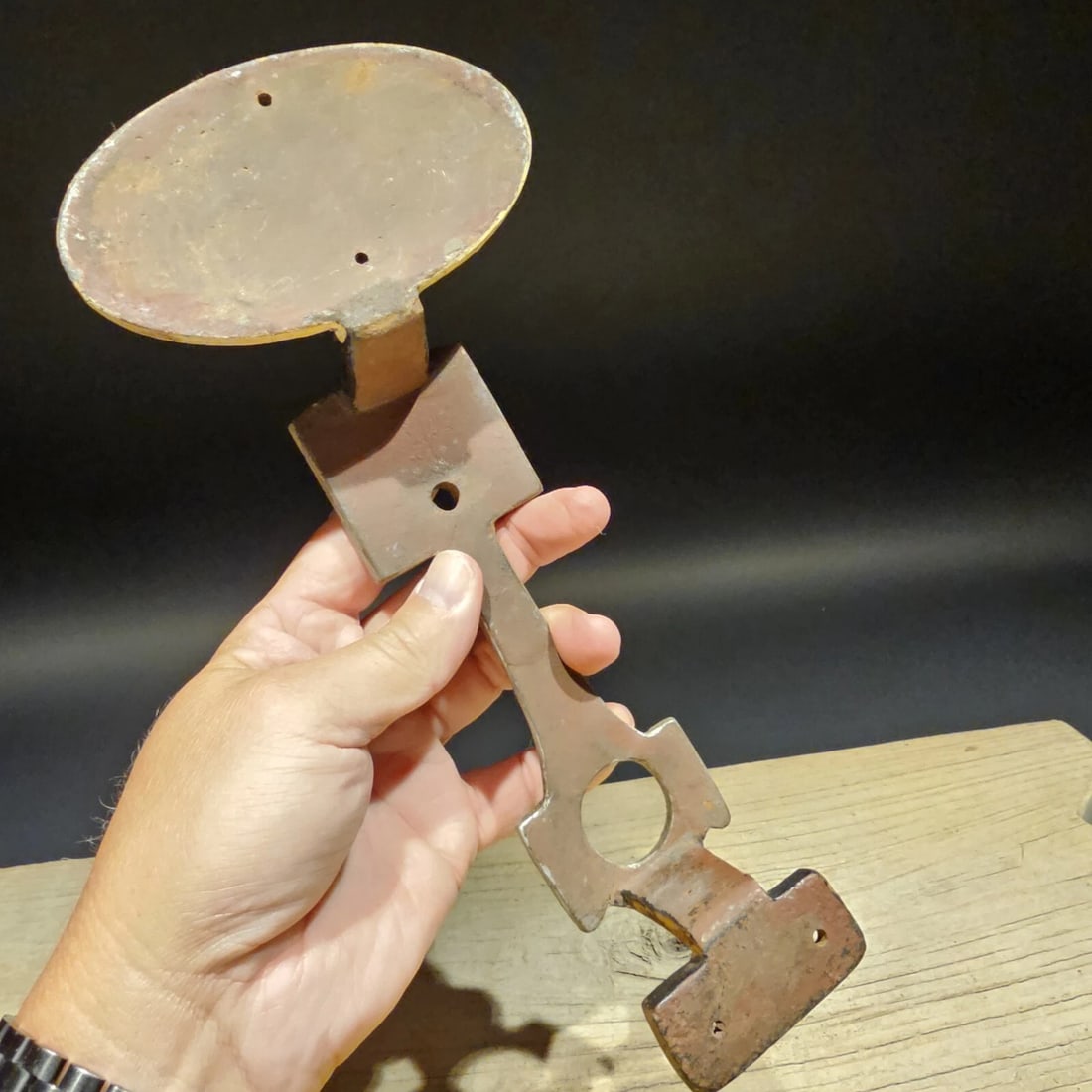 Cast Iron Ford Door Gate Handle - 12