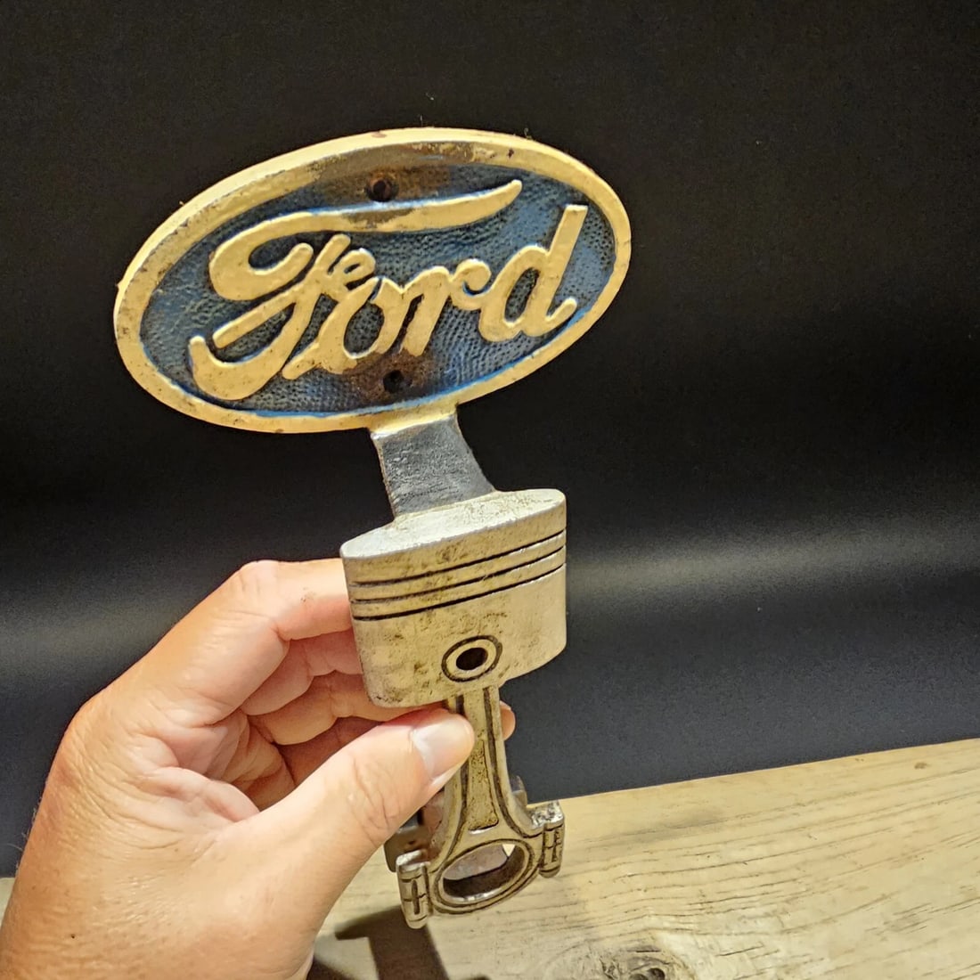 Cast Iron Ford Door Gate Handle - 20