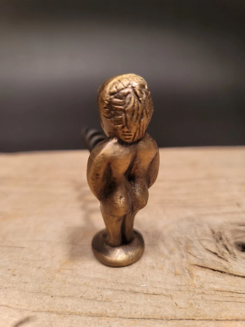Boy Brass & Iron Corkscrew - 6