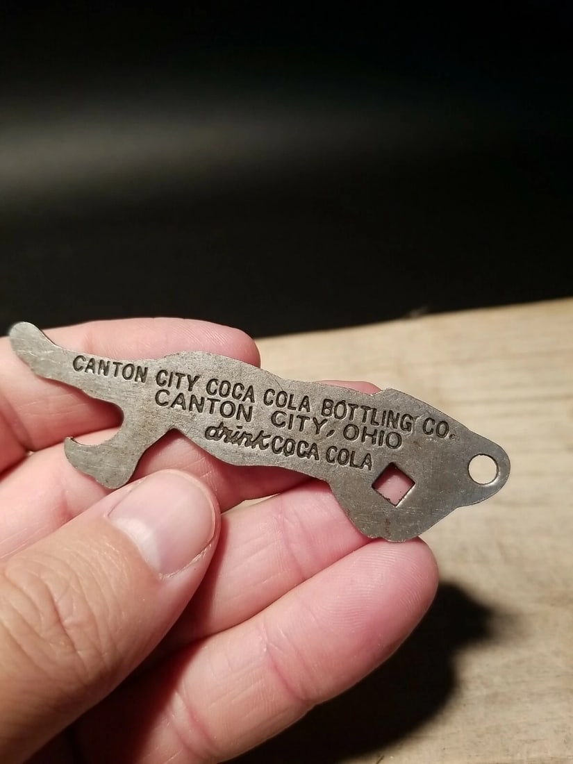 Cola Baseball Pitcher Player Bottle Opener - 4