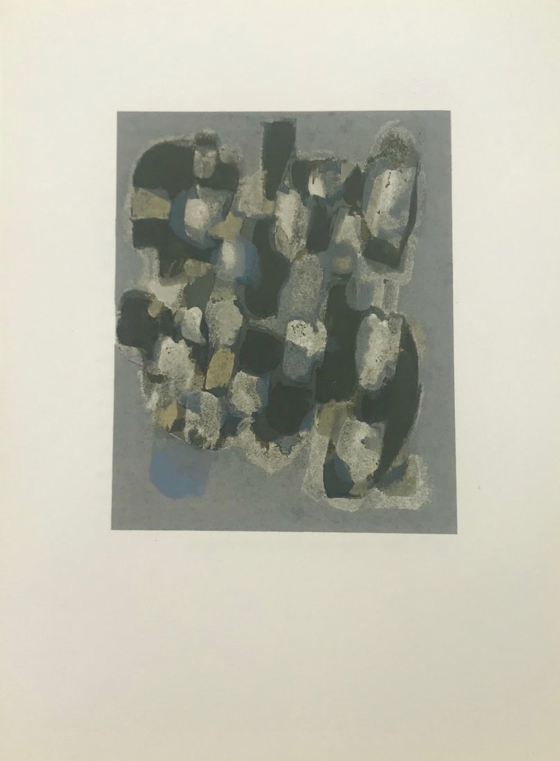 Ubac Original Lithograph DM06130 Derriere le Miroir 1961 (1 of 1)