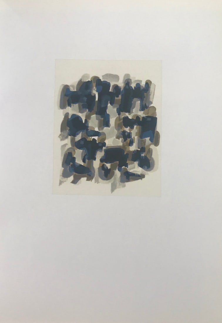 Ubac Original Lithograph DM05130 Derriere le Miroir 1967 (1 of 1)