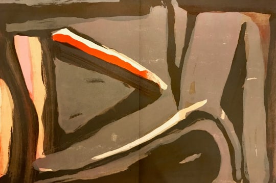 Van Velde Original Lithograph DM02240d 1980 (1 of 1)