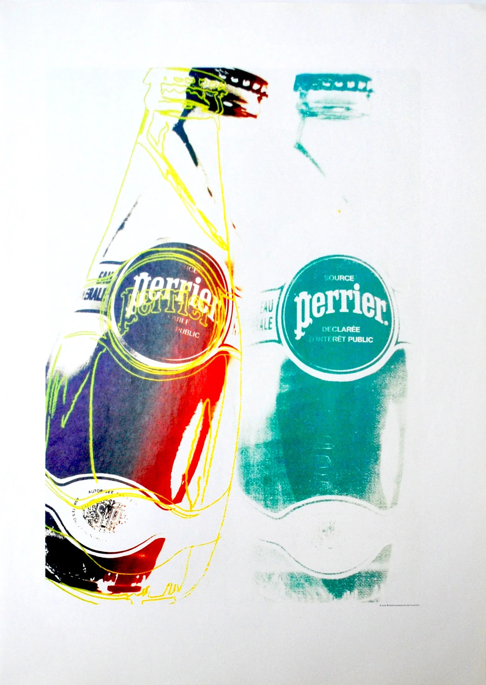 Andy Warhol Perrier 2 Pop art print 1999 (1 of 1)
