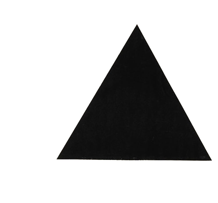 Ellsworth Kelly Linogravure Triangle form Line Form Color (1 of 1)