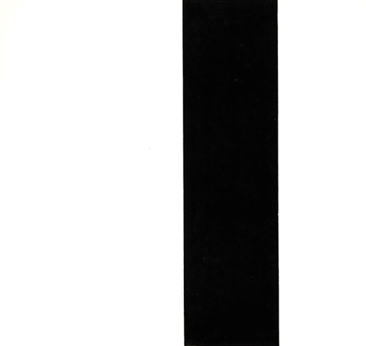 Ellsworth Kelly Linogravure Vertical band Line Form Color (1 of 1)