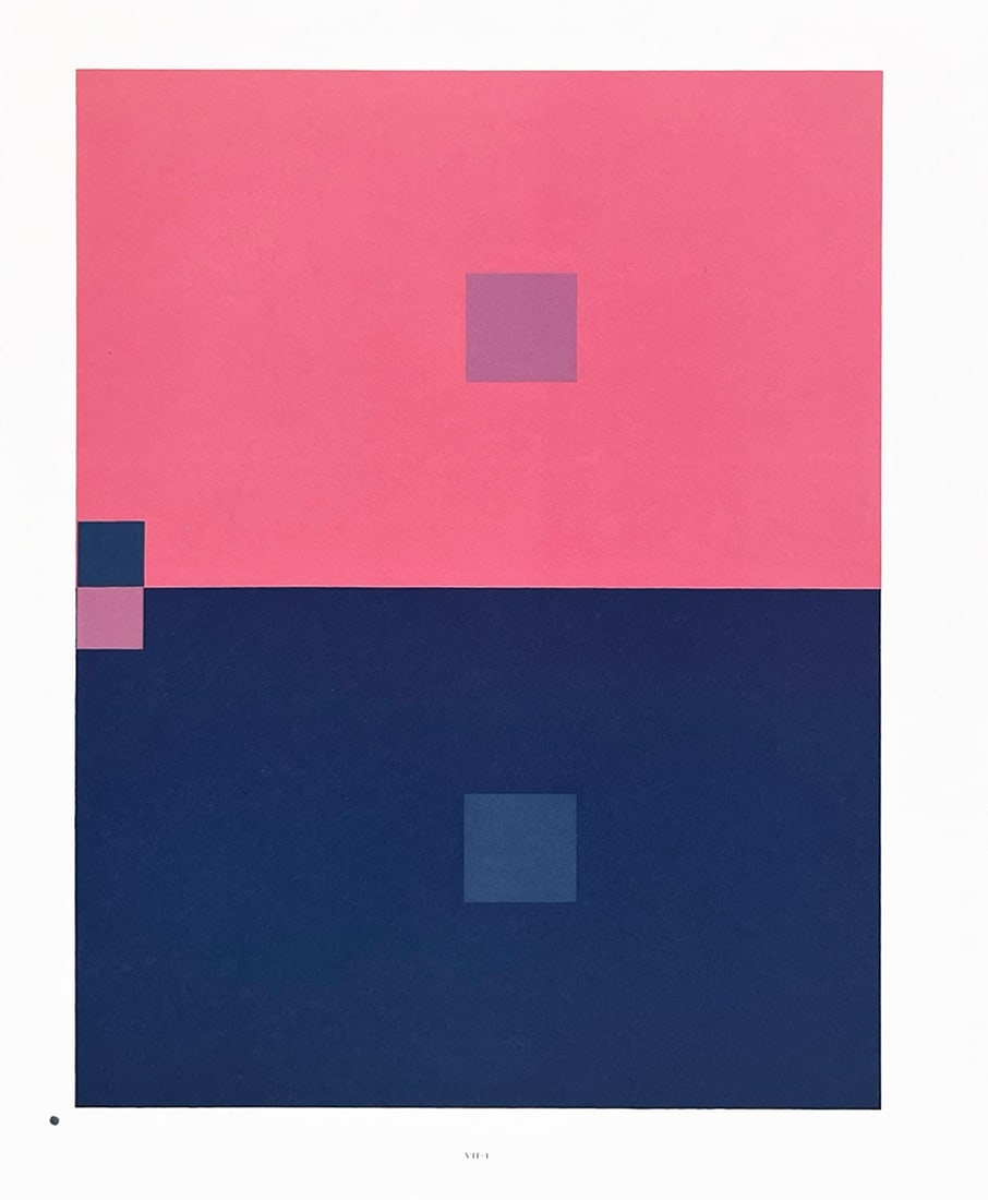 2009 Josef Albers The Interaction of Color Plate VII-1(bis) (1 of 1)