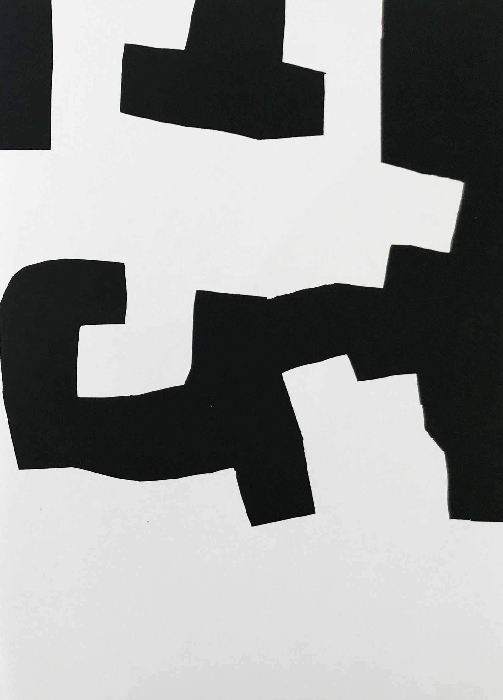1973 Chillida Original Lithograph DM02204r Derriere le Miroir: Title: 1973 Chillida Original Lithograph DM02204r Derriere le Miroir Description: Artist: Eduardo Chillida Country: Spain Title: Untitled - DM02204r Medium: Original Lithograph Marks: Not signed, not