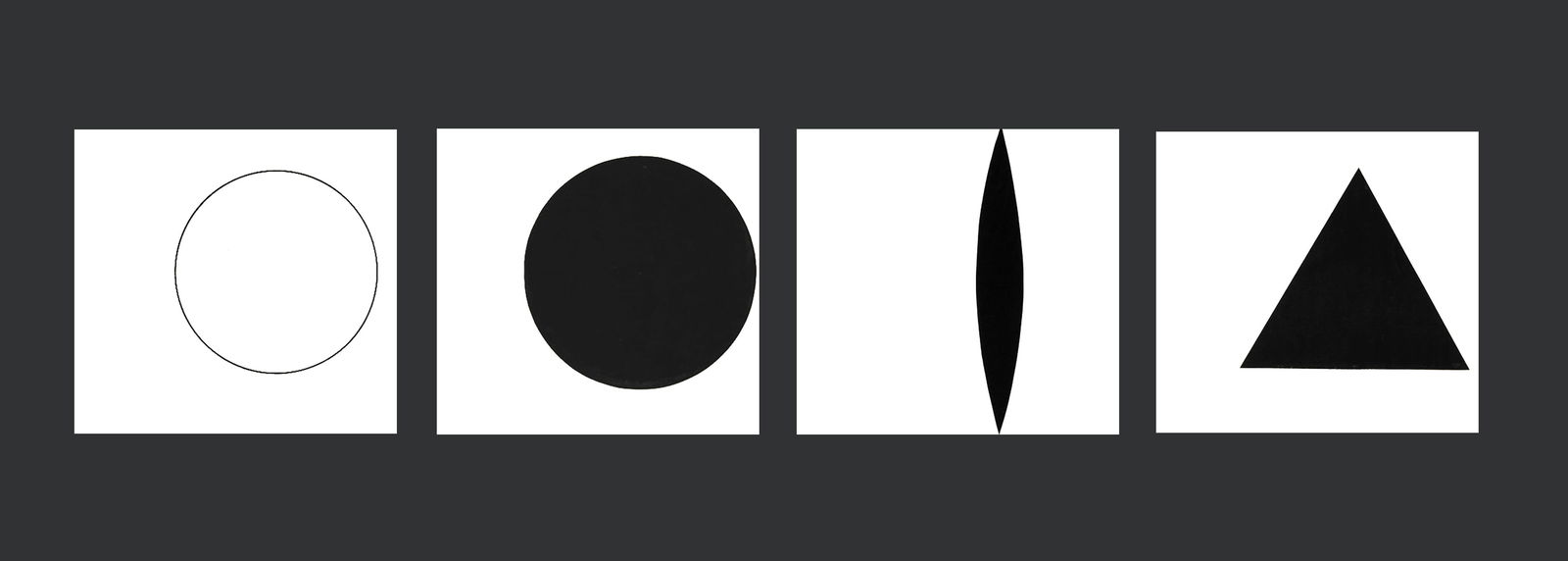 Ellsworth Kelly Set of four Linogravures Line Form Color 2 (1 of 1)
