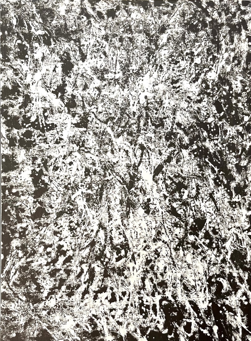 Francois Fiedler Original Lithograph DM07121 Derriere le Miroir 1960 (1 of 1)