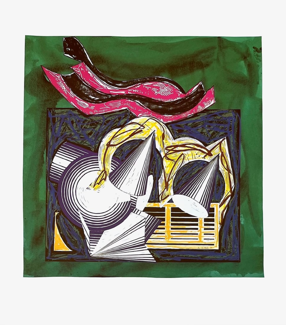 Frank Stella 1 One small goat papa bought for two zuzim 1985 (1 of 1)