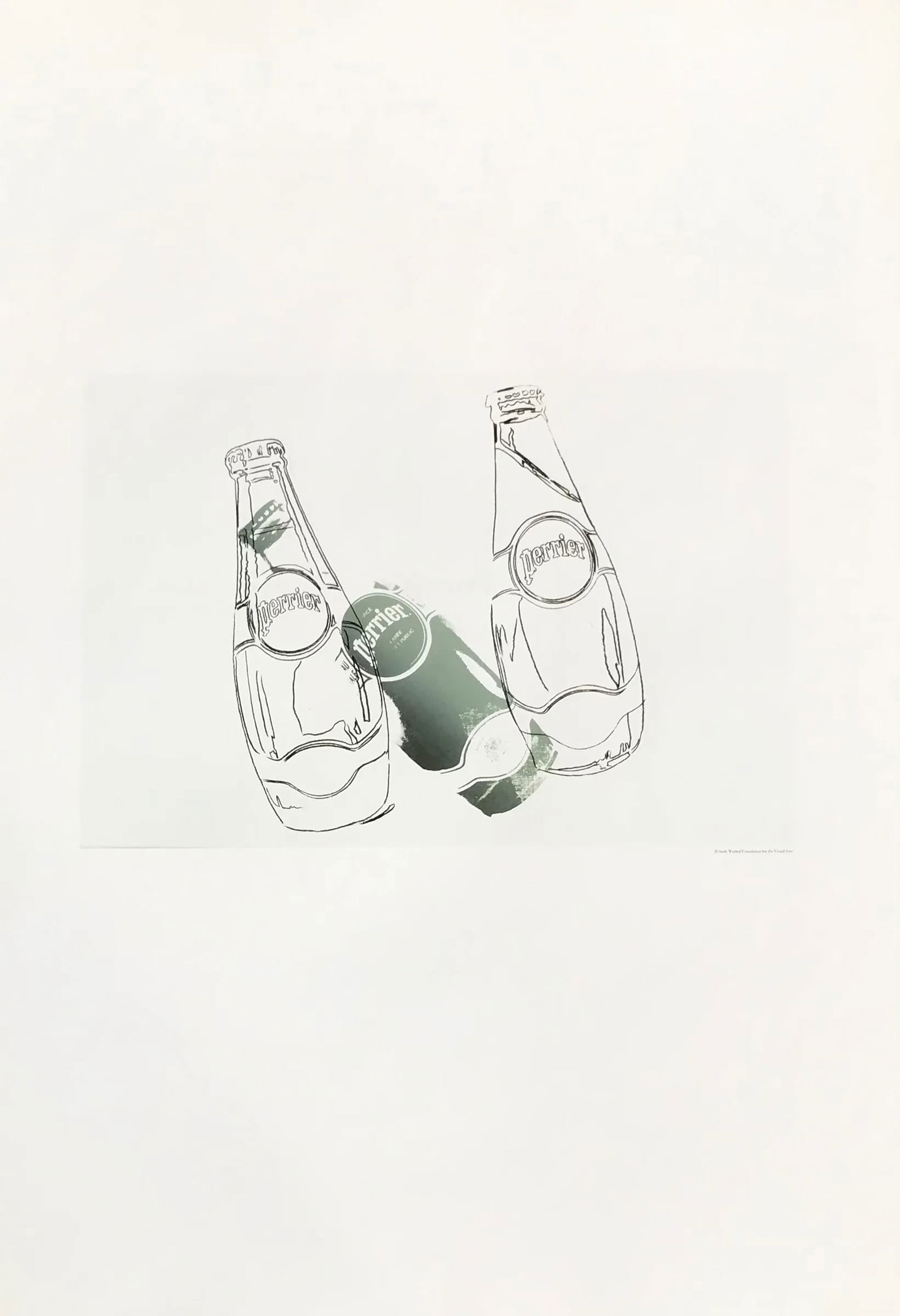 Andy Warhol Perrier 15 Pop art print 1999 (1 of 1)