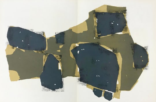 Ubac Original Lithograph DM0274d Derriere le Miroir 1955* (1 of 1)