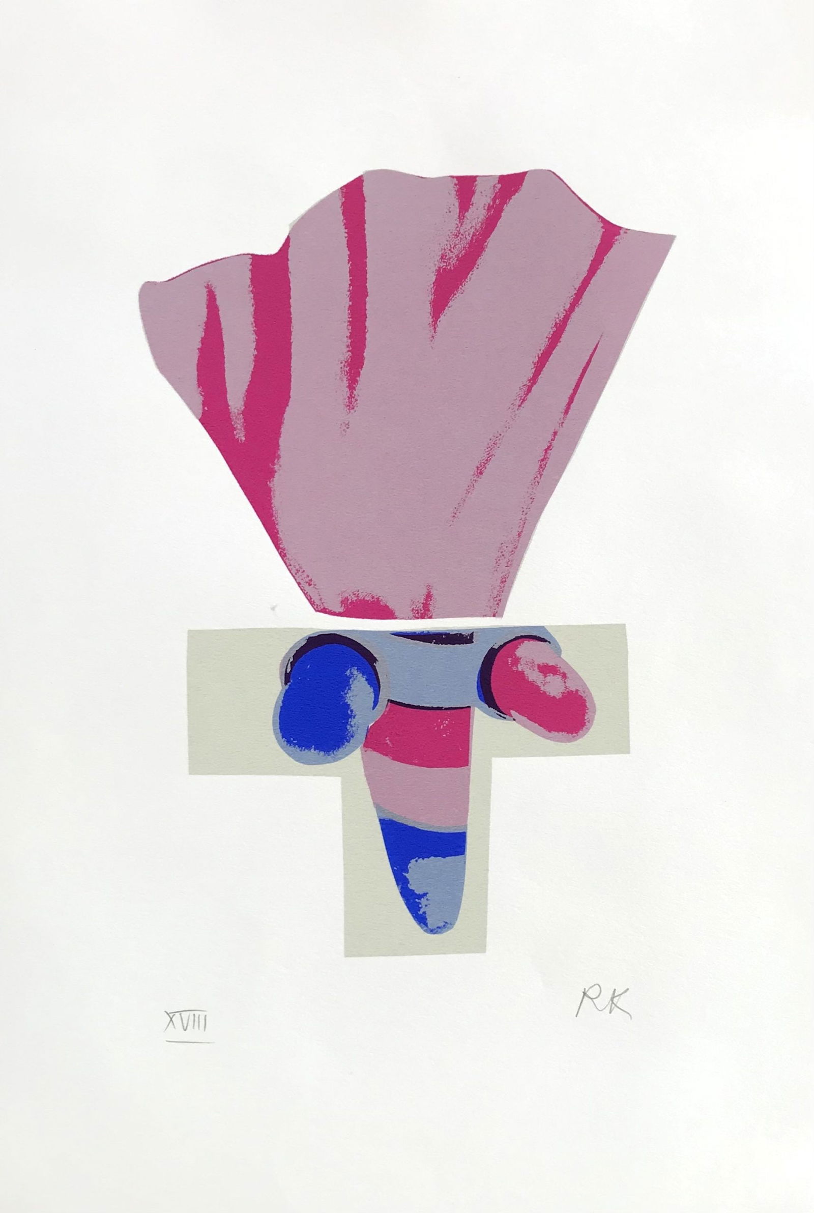 Ronald king Screenprint The Manciple Signed & Numbered 1978 (1 of 1)