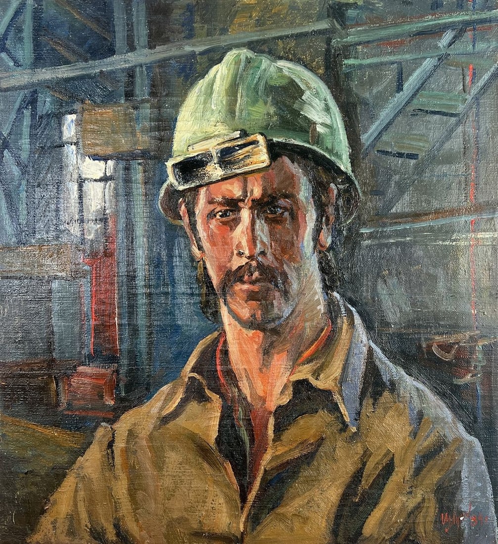 Oil painting Fire and metal Munk Igor Alexandrovich - 3