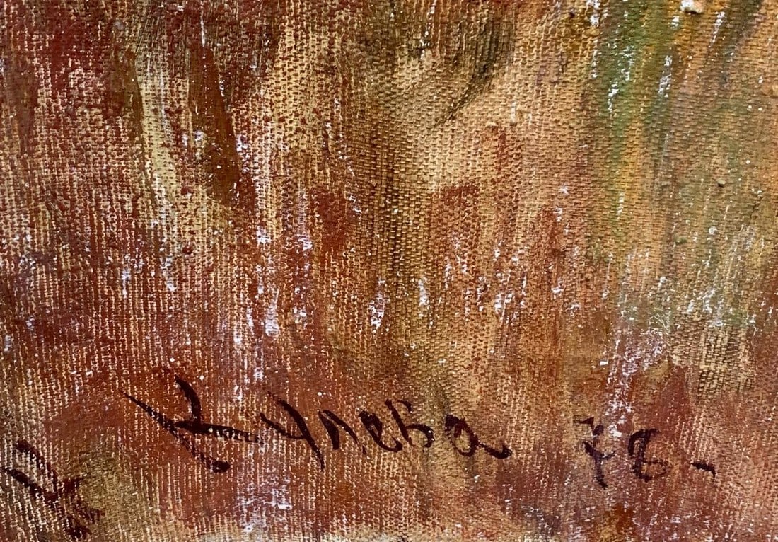 Social realism oil painting Days on the field Barinova-Kuleba Vera Ivanovna - 8