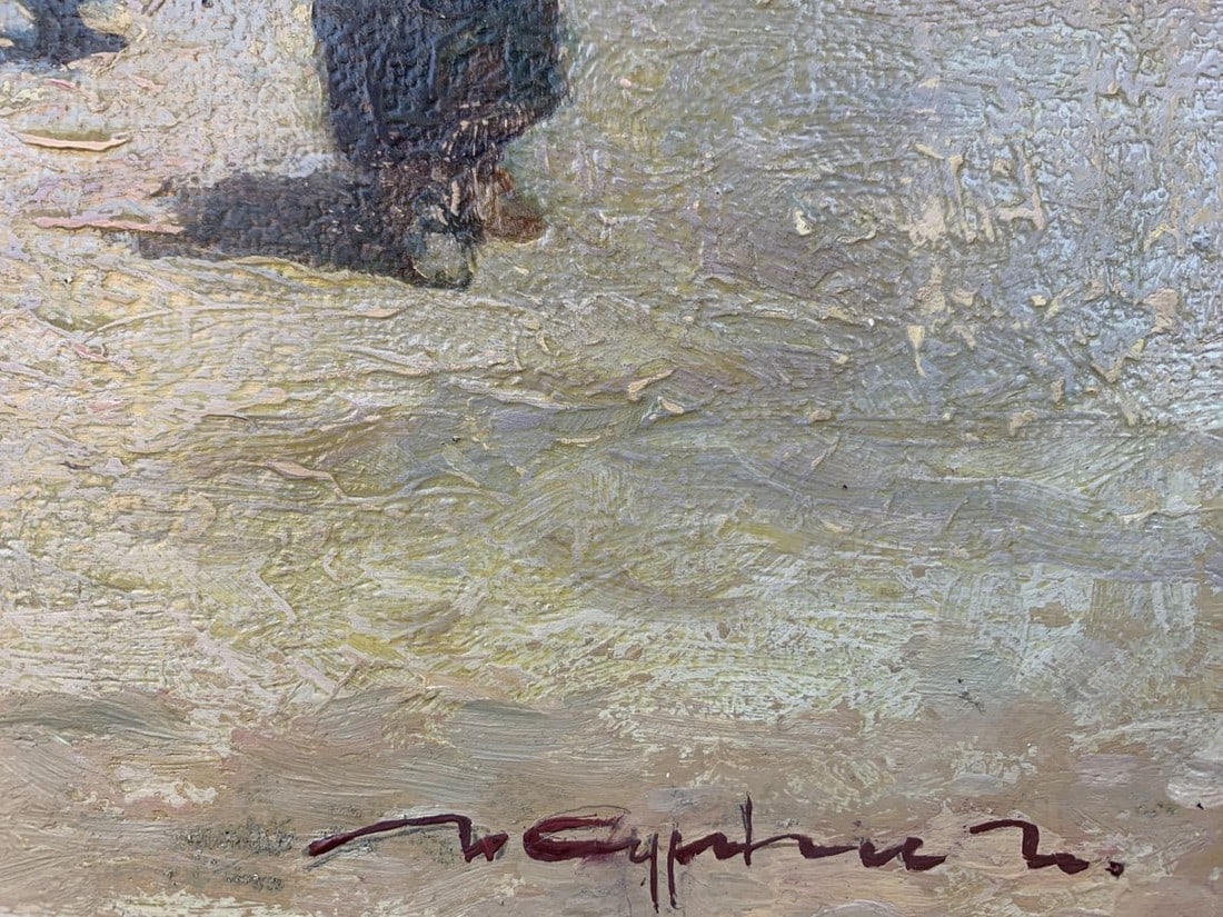 Oil painting painting Sunday Zhurka - 12
