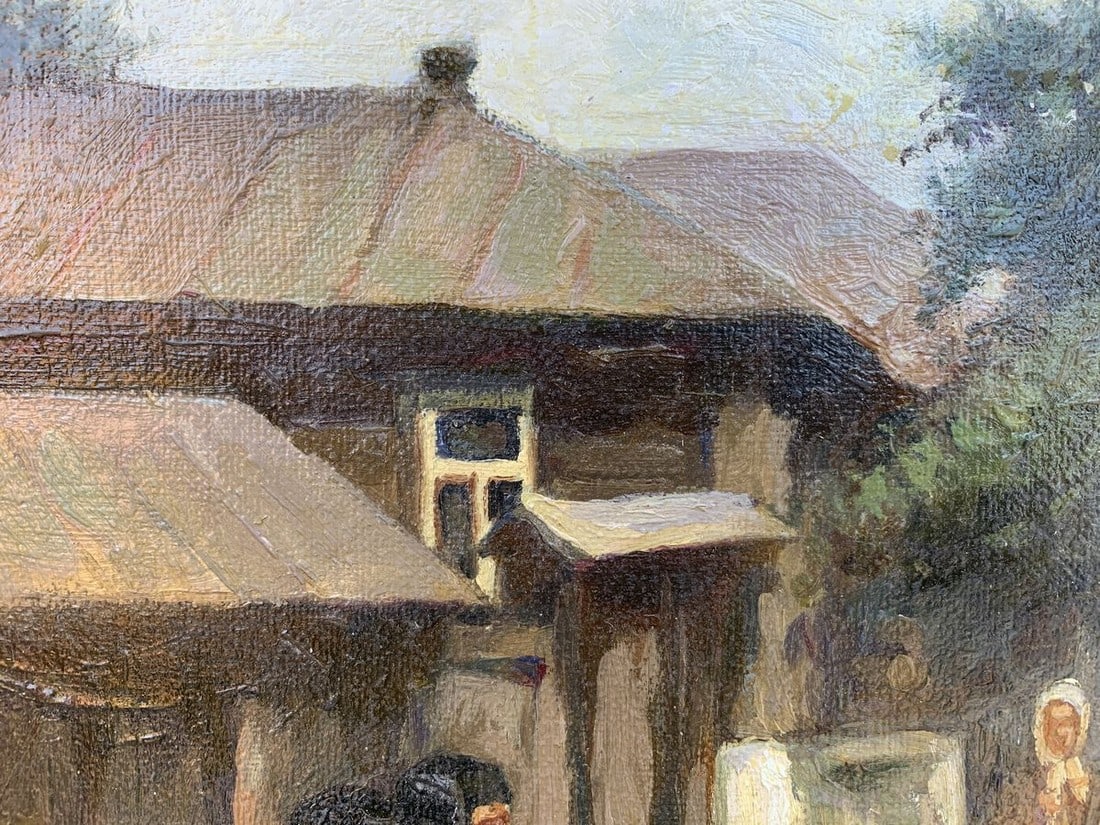 Oil painting painting Sunday Zhurka - 3