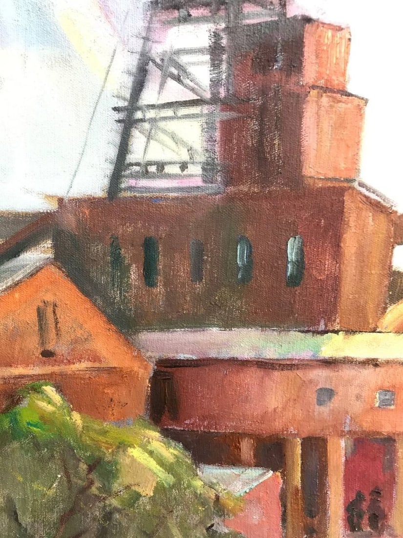 Oil painting After the watch Mishurovsky V - 2