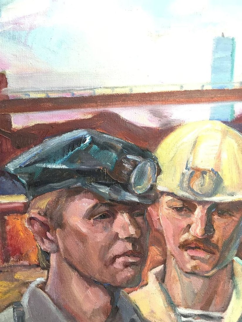 Oil painting After the watch Mishurovsky V - 6