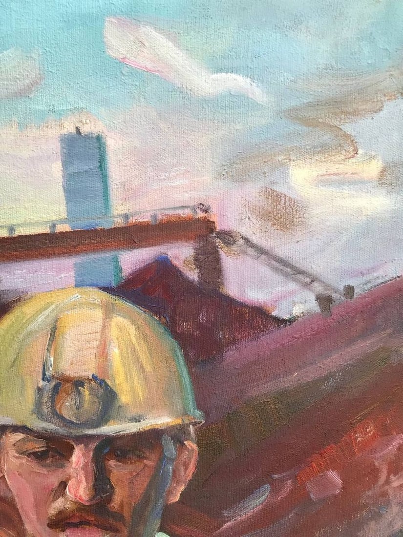 Oil painting After the watch Mishurovsky V - 8