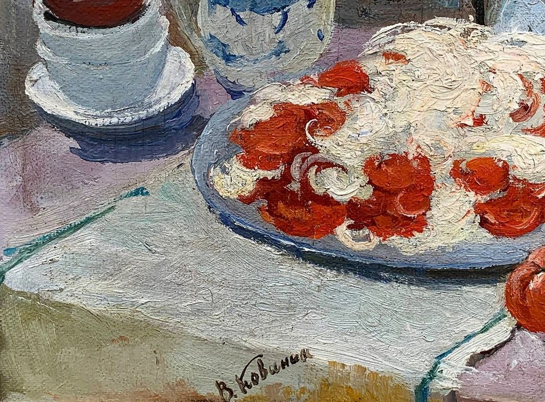 Oil painting Uzbek pilaf Kovinin Valery Mikhailovich - 6