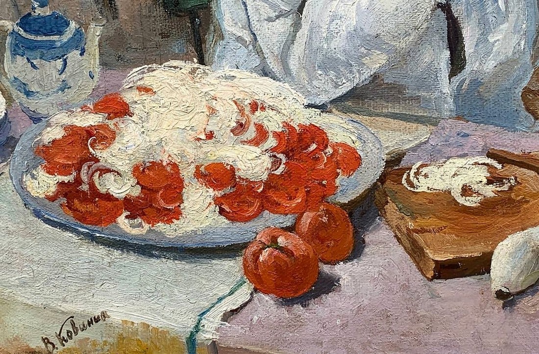 Oil painting Uzbek pilaf Kovinin Valery Mikhailovich - 9