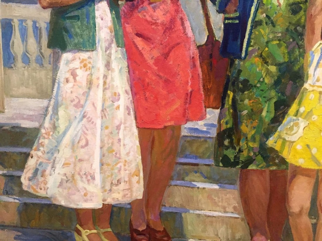 Oil painting Daughter's birthday Chuchalin M.I. - 5