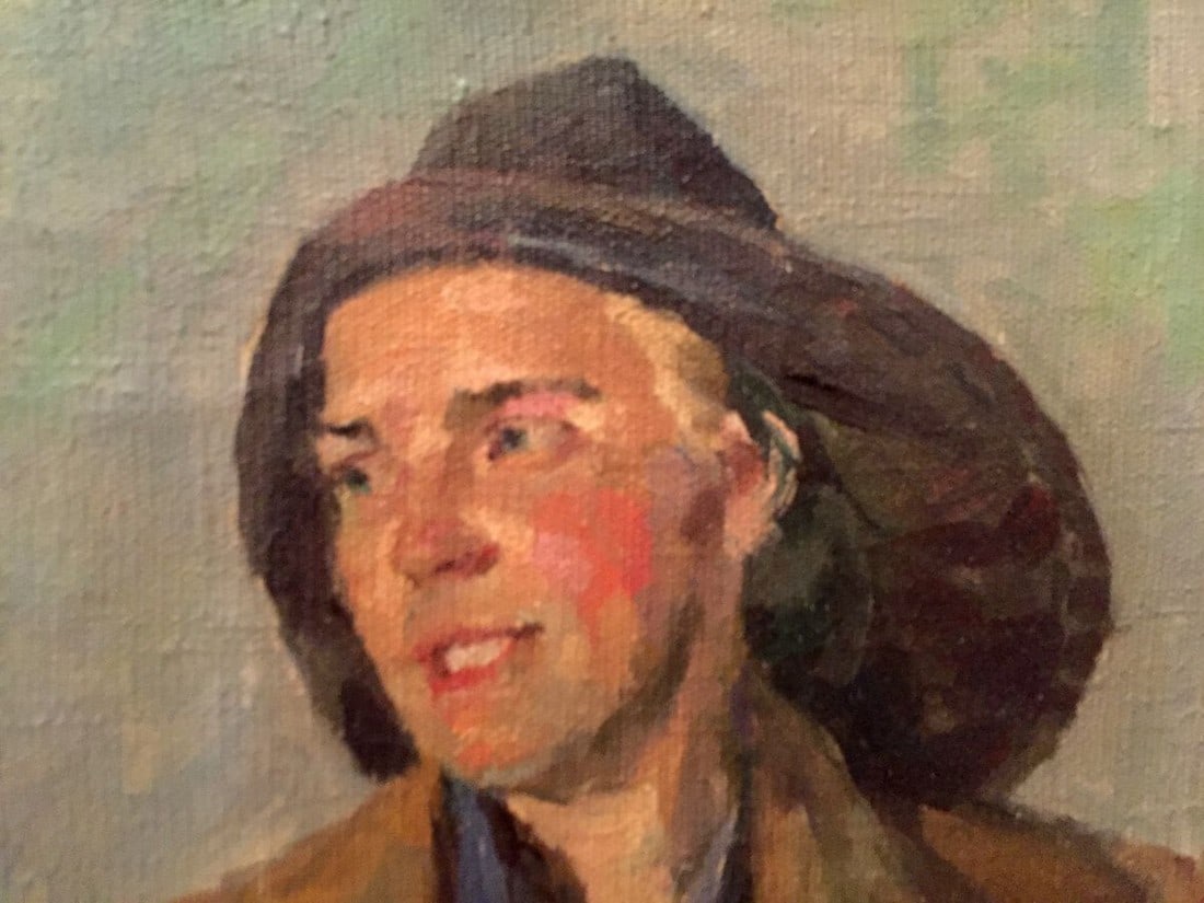 Oil painting Portrait of man Vladimir Kostetsky - 2