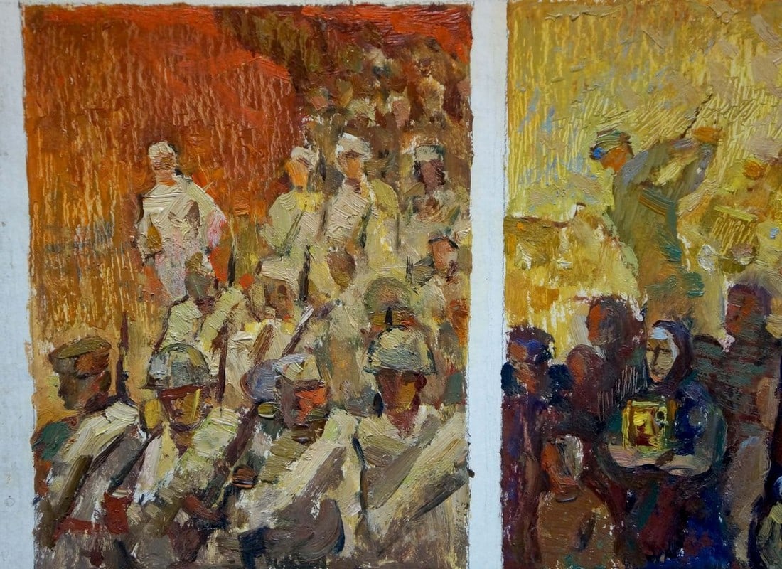 Oil painting For freedom Pokulity Konstantin Ivanovich - 2