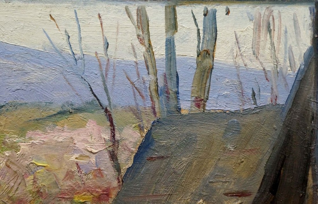 Oil painting Rural life Bazylev Nikolay Ivanovich - 5