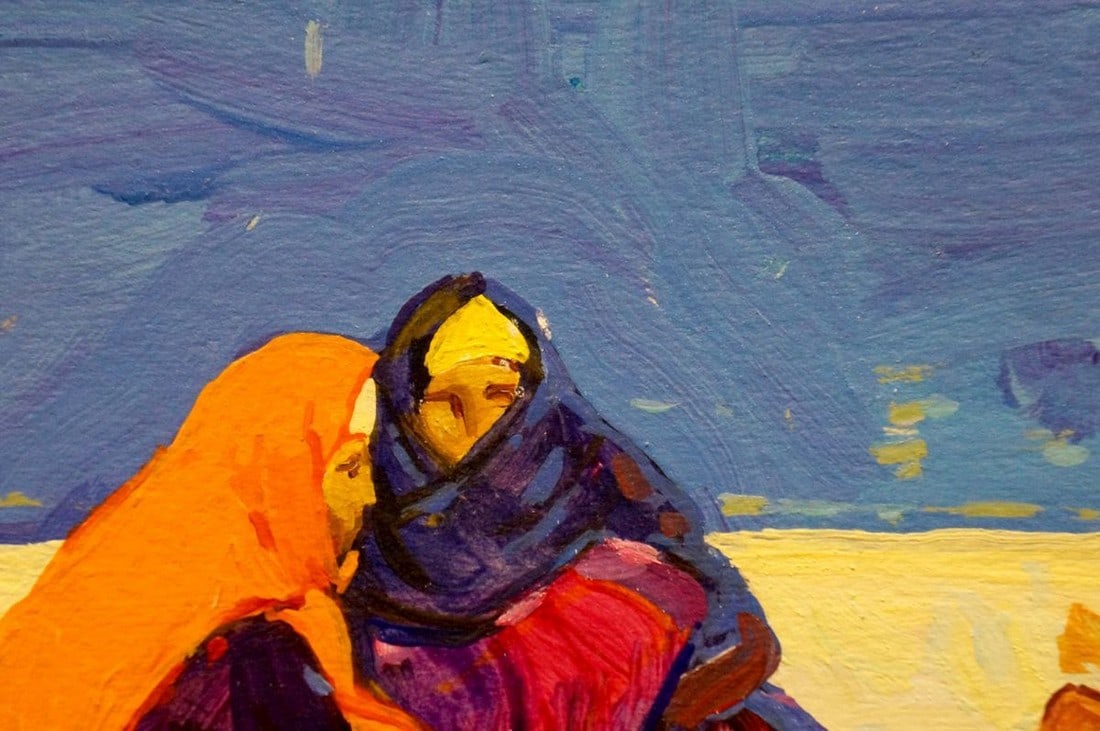 Oil painting On the road Sulimenko Peter Stepanovich - 6