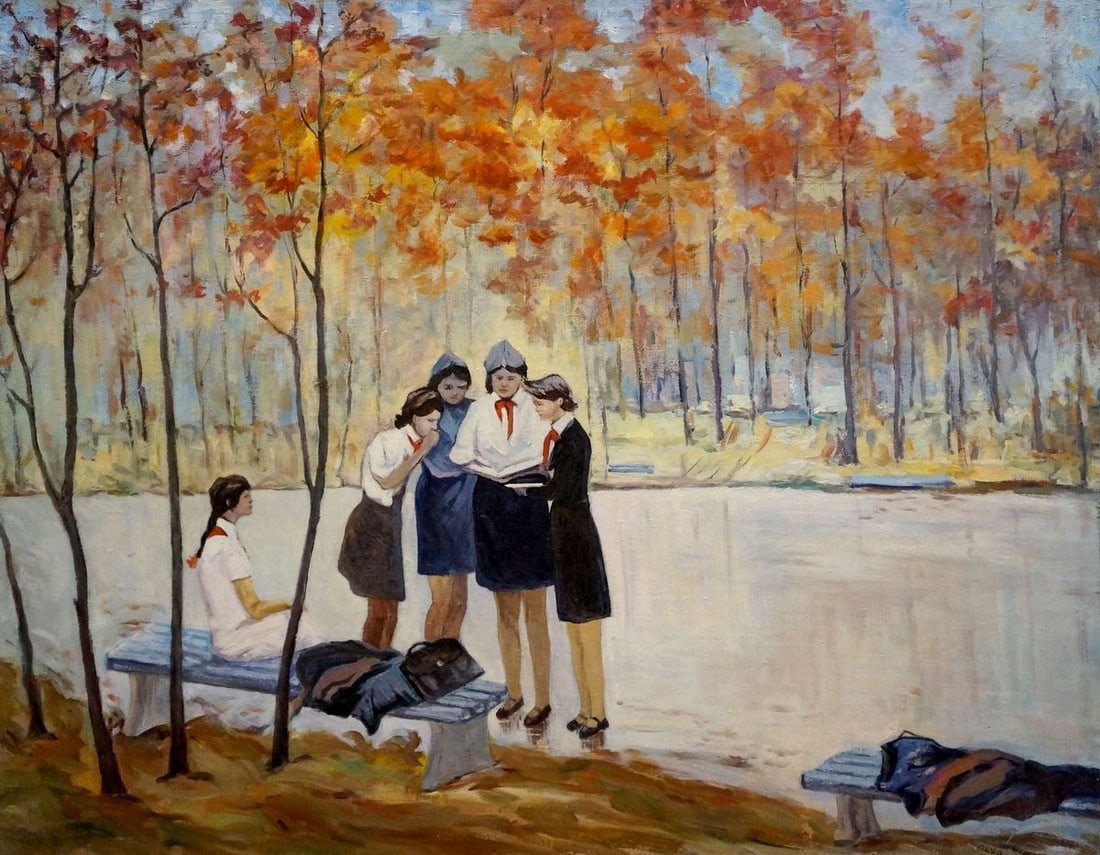 Oil painting In the park (1 of 8)