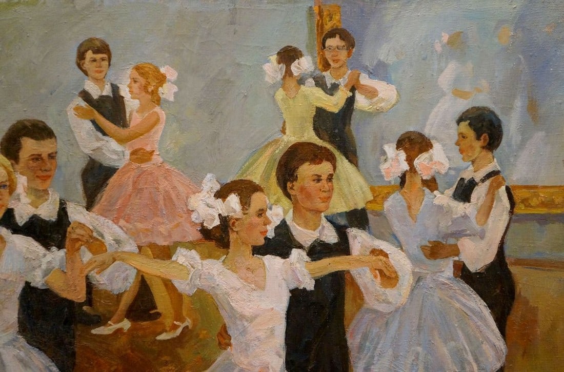 Oil painting Ballroom dancing Fomenok Stanislav Fedorovich - 4