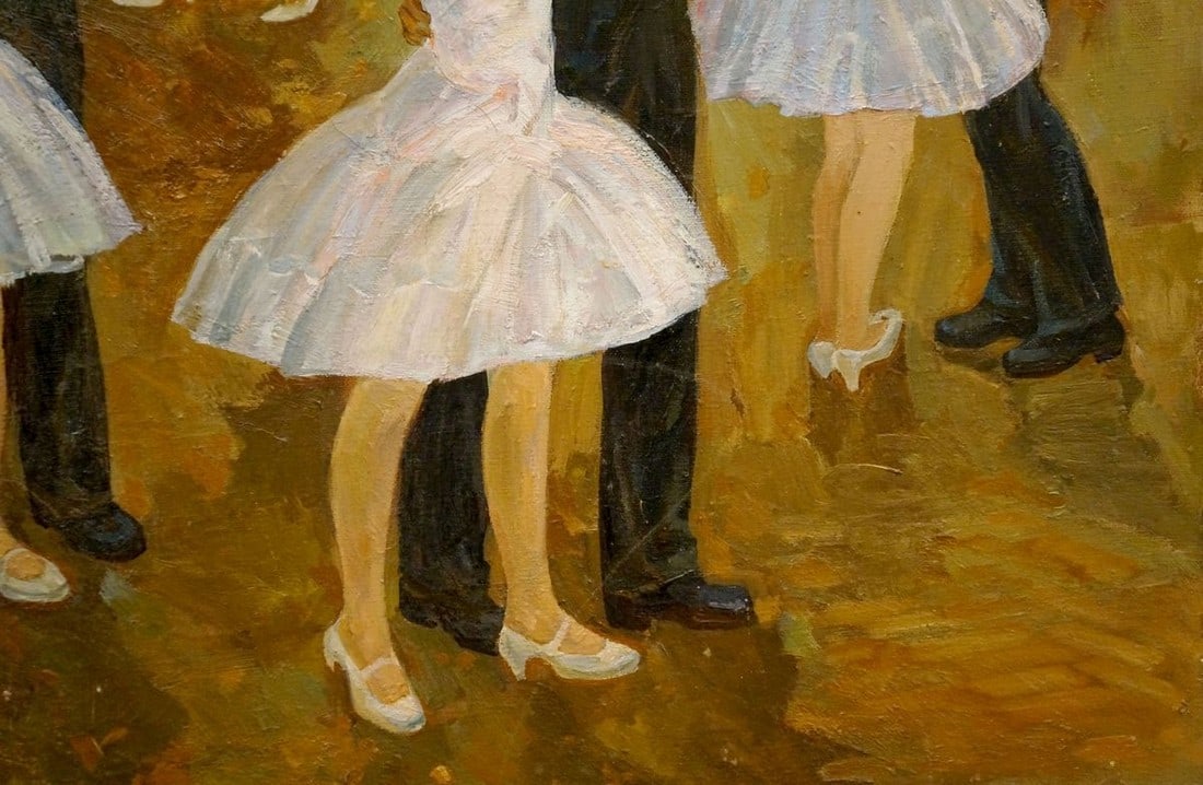 Oil painting Ballroom dancing Fomenok Stanislav Fedorovich - 5
