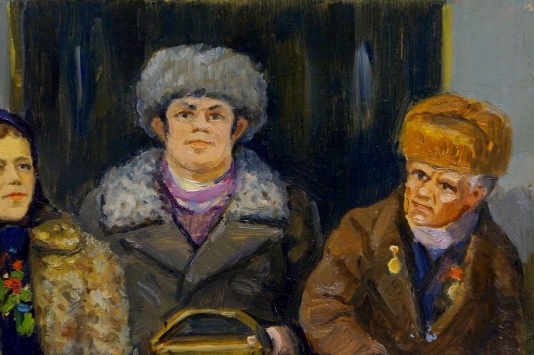 Oil painting Family portrait Popov Igor Alexandrovich - 4