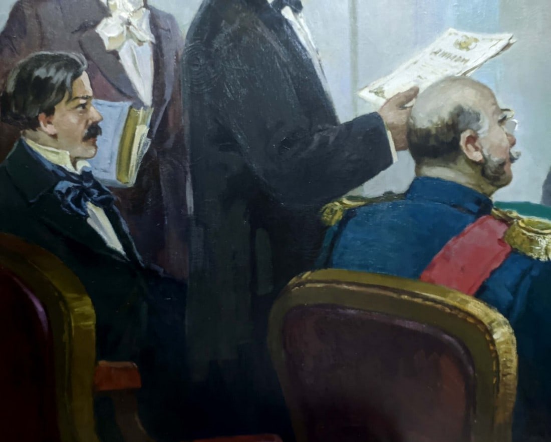 Oil painting Graduation Yarovoy Stepan Kalinovich - 2