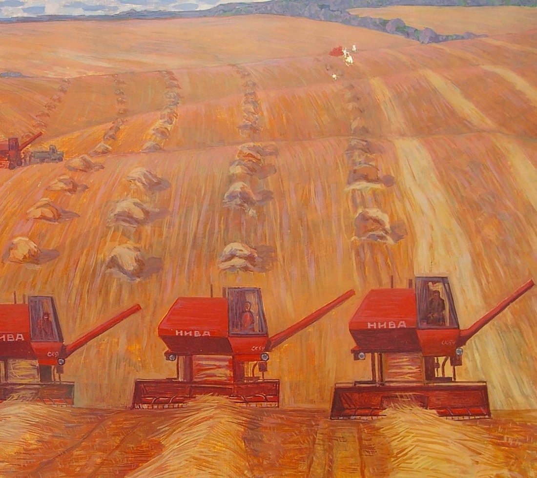 Oil painting Fields Malyshev Gennady Iosifovich - 2