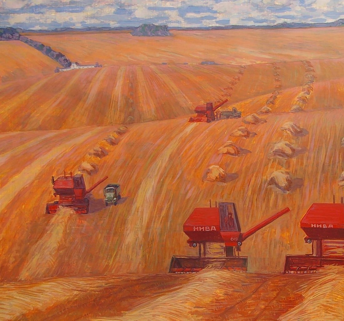 Oil painting Fields Malyshev Gennady Iosifovich - 3