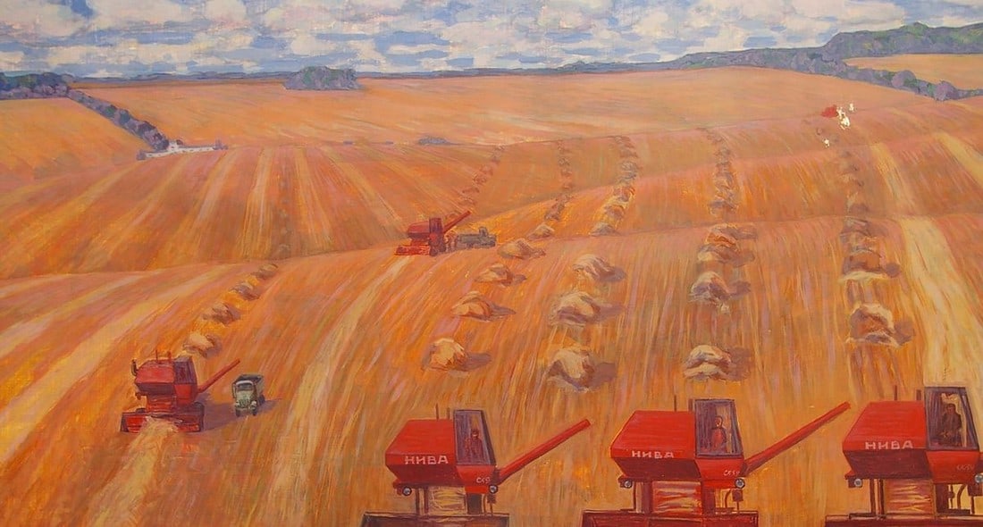 Oil painting Fields Malyshev Gennady Iosifovich - 5